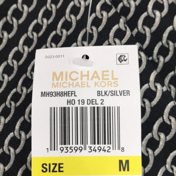 Michael Michael Kors Chain-Print Pull-On Pants - Picture 5 of 6